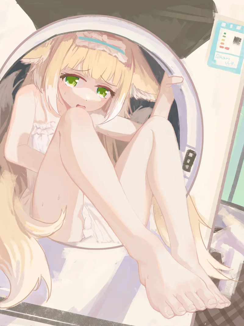 同人绘画,明日方舟,铃兰