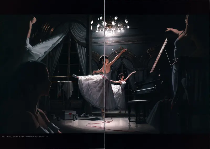 C104,BANGSOM,同人志,Ballerina