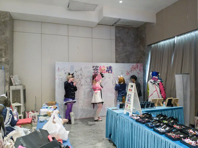 赛马娘,漫展
