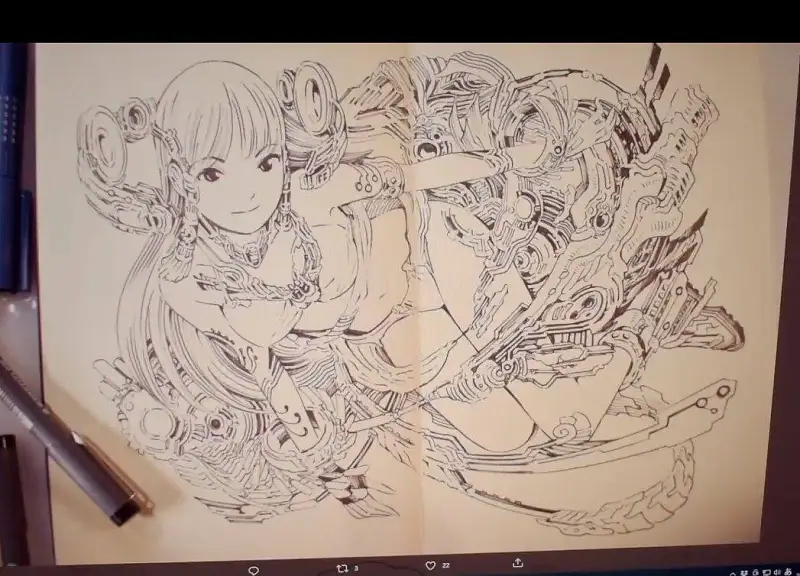 绘画创作,摸鱼,吉富昭仁