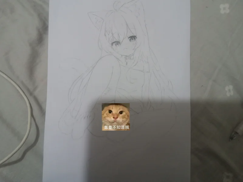喵奈,画画,萝莉