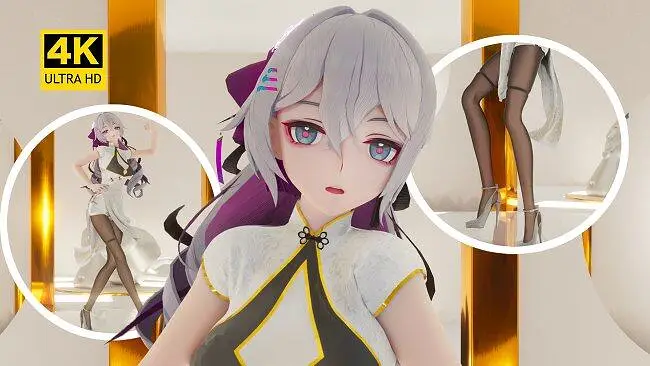 【4K/60FPS/崩坏MMD】是布洛妮娅鸭~