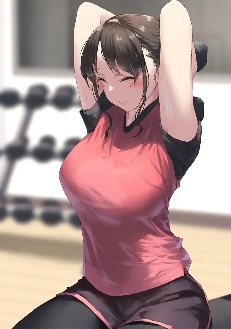 同人志,泳衣,运动少女,jonsun