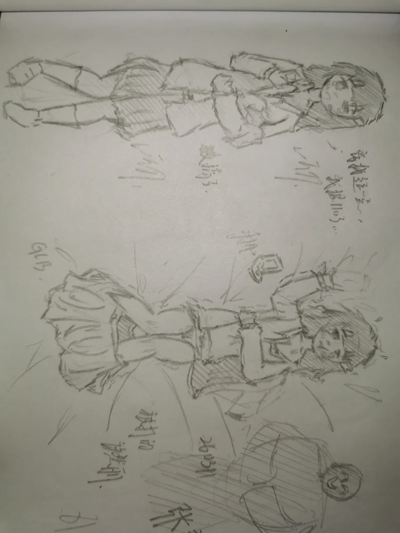 日常,摸鱼,一次性发完,OC,绘画
