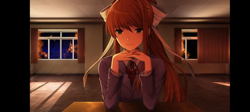 ddlc,琪露诺,惊悚,fumo,莫妮卡