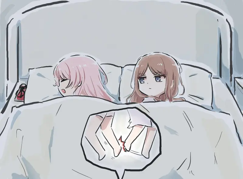 邦邦,邦多利,BANGDREAM,MyGO,迷途之子,长崎素世,千早爱音,绘画,插画,搞笑,漫画,推特,画师推荐
