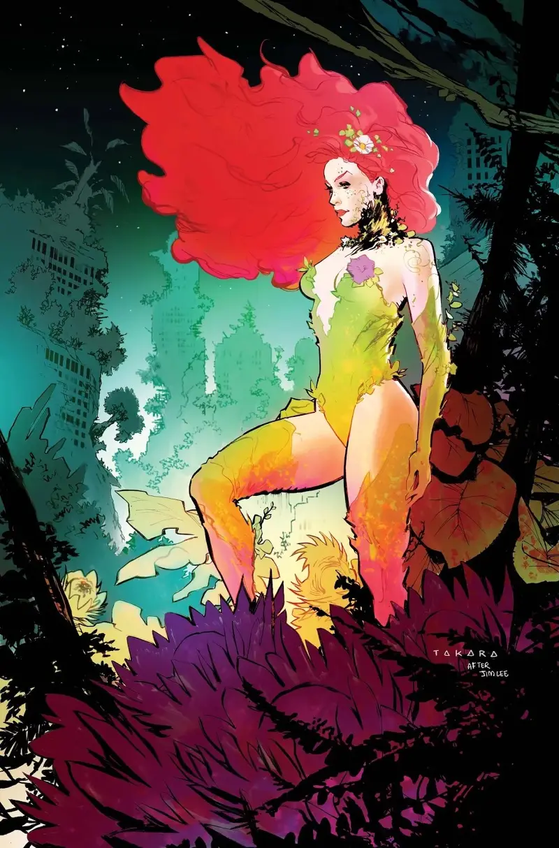 DC,DC漫画,美漫,漫画,动漫,超级英雄,ACG,蝙蝠侠,毒藤女,绘画