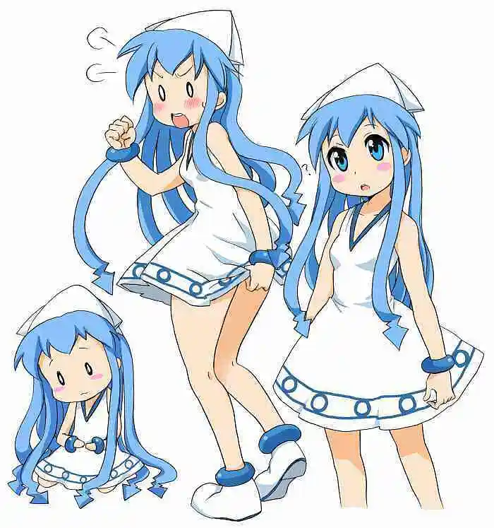 M站美图,动漫,美图,乌贼娘
