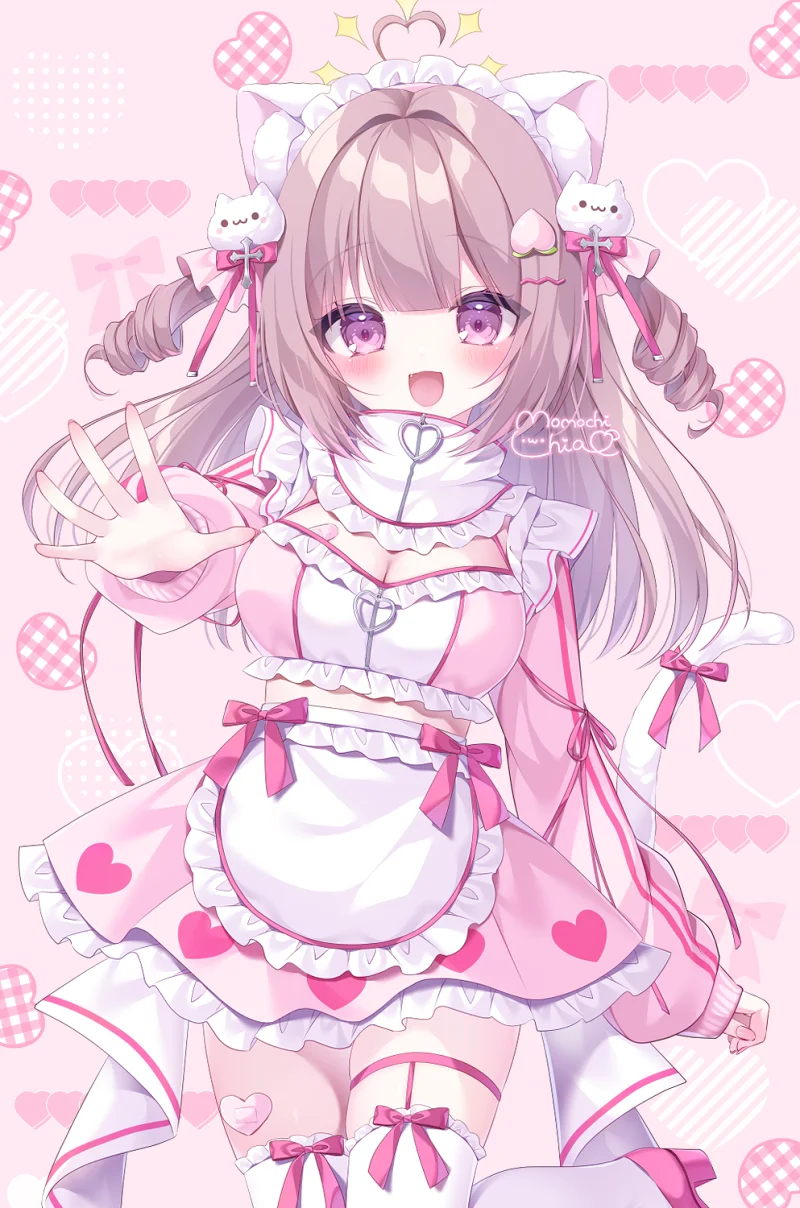 pixiv,二次元,绘画,壁纸,美少女,咪咪攘攘我们的周年庆