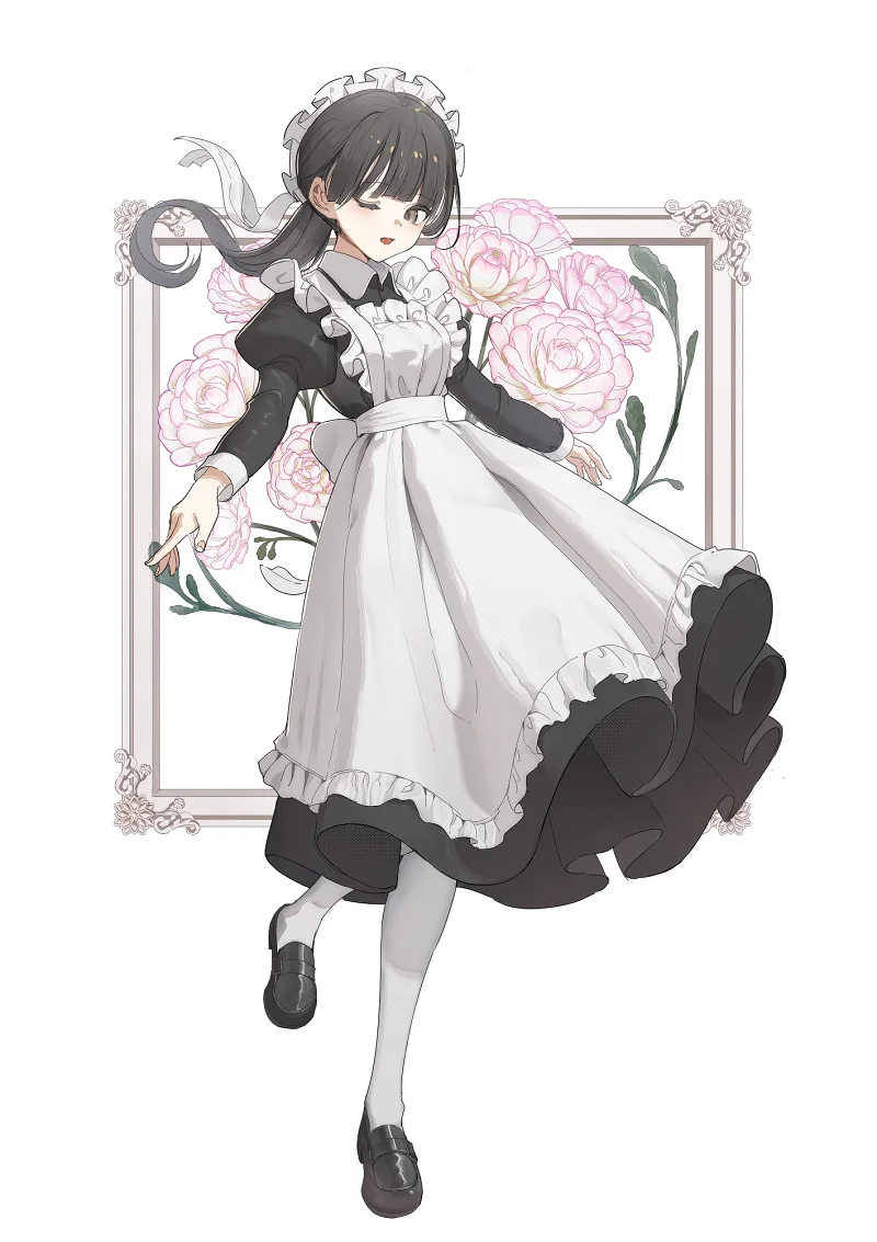 二次元,pixiv,美少女,女仆,绘画,壁纸