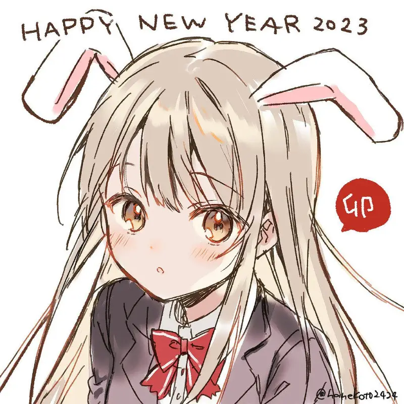 动漫,漫画,M站美图,新年贺图