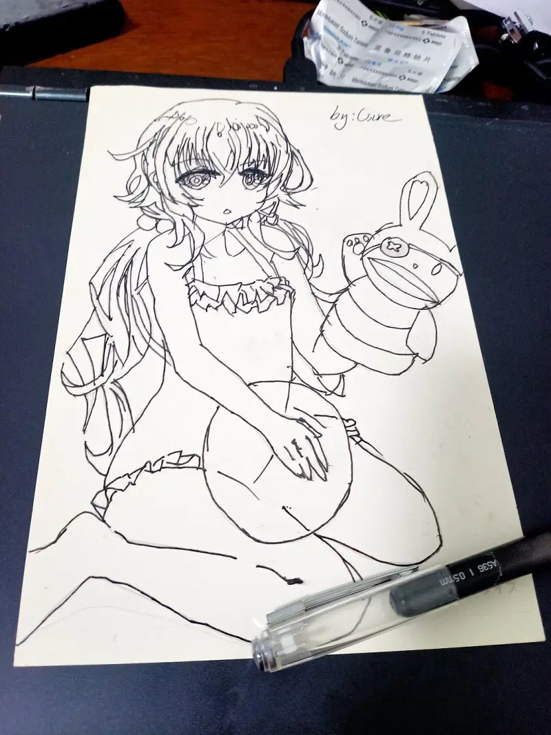 画画