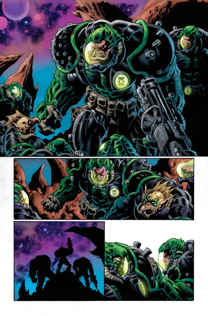 DC,DC漫画,美漫,漫画,动漫,绿灯侠,超级英雄,绿灯军团,绘画,ACG