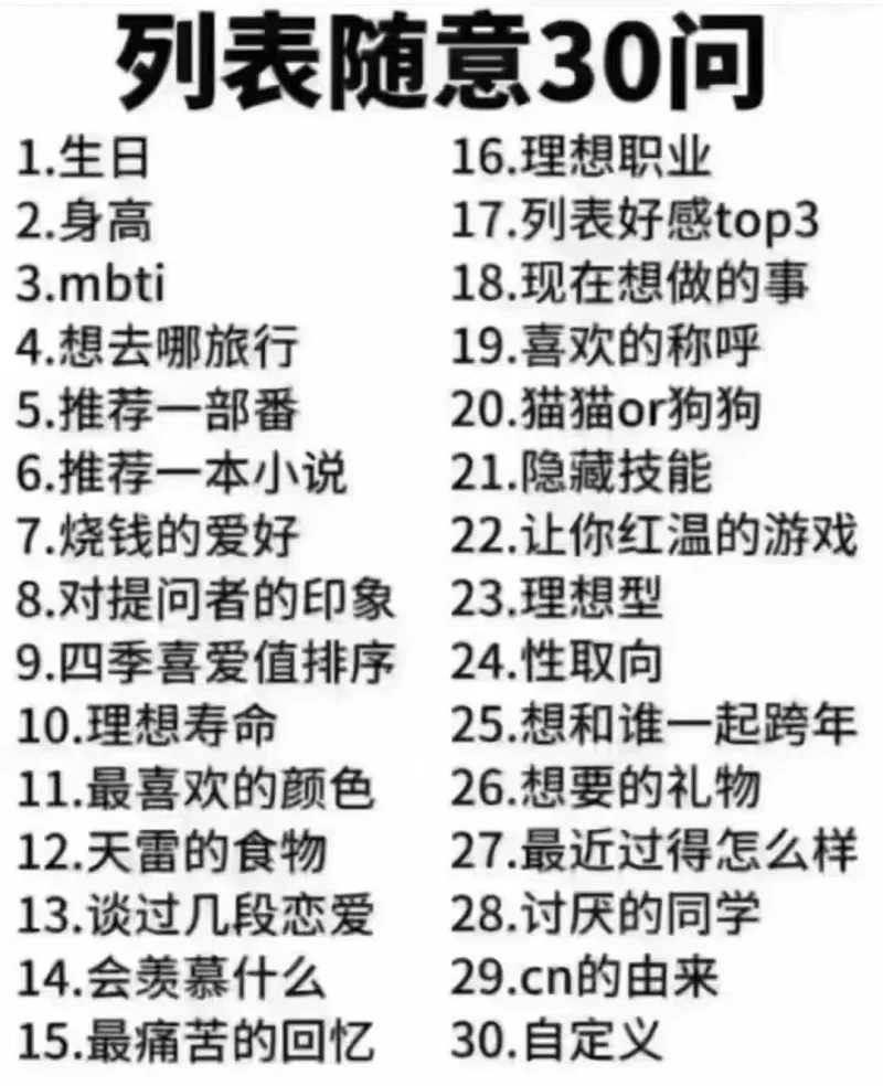 提问,互动