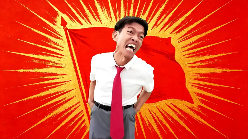 《眼睛瞎在苏联上》