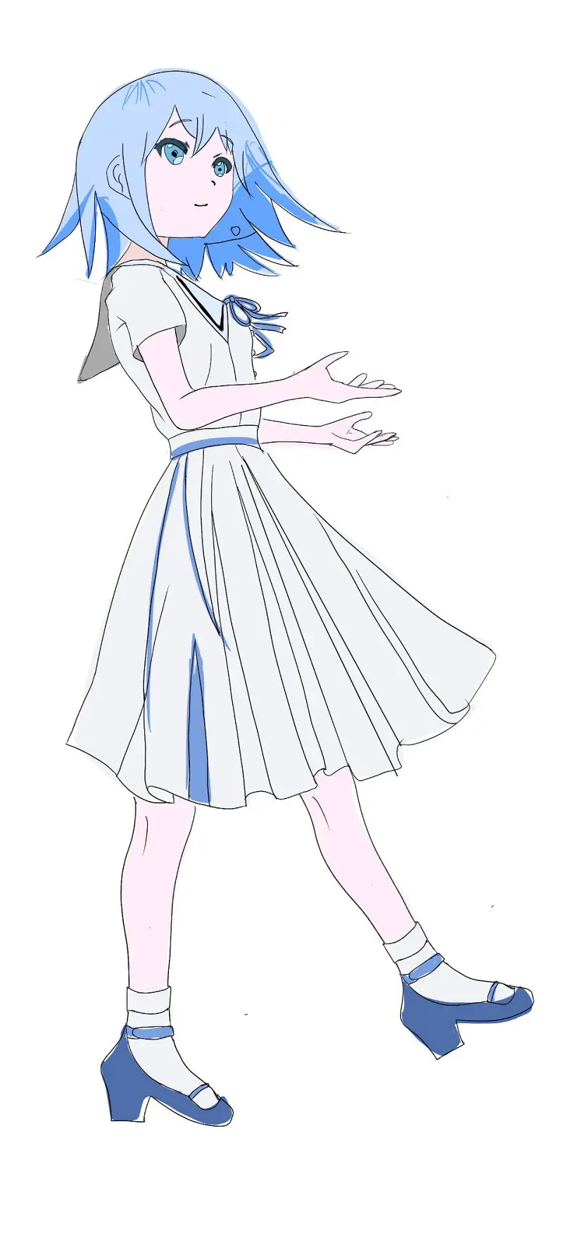 【绘画】画一半的人物