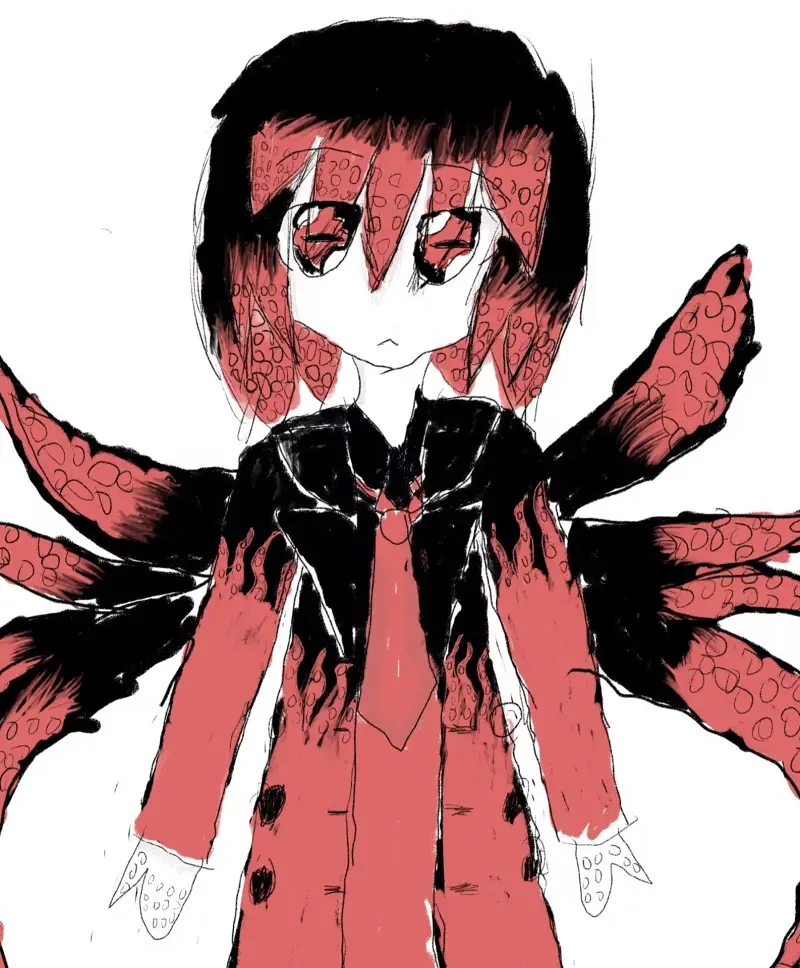 【NSK世界观和角色设定二】无法流逝的章鱼少女