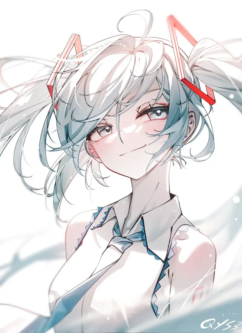 美图,hatsunemiku,初音未来,千夜,vocaloid,二次元,壁纸