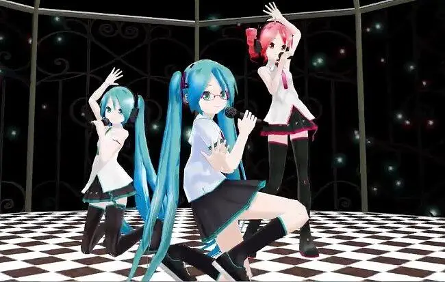【MMD】不自然女孩