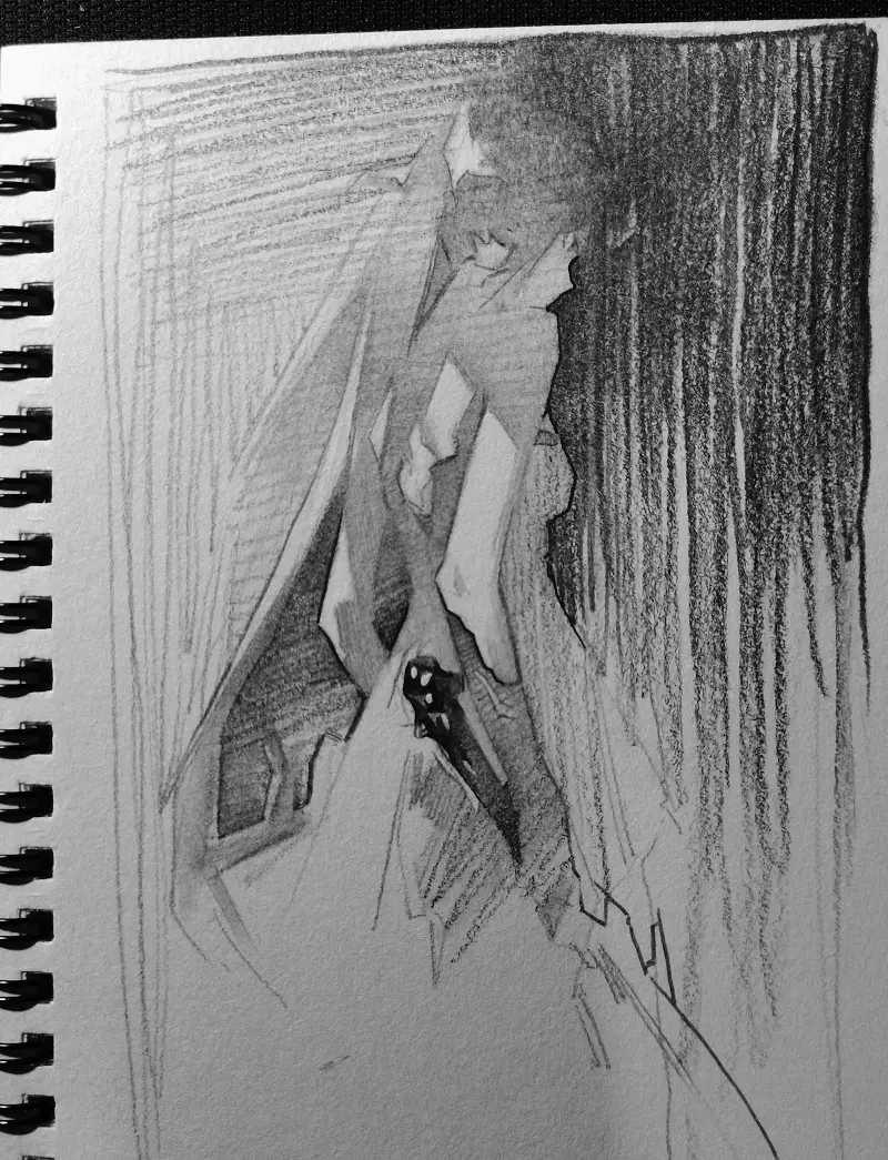绘画,动漫,手绘,速写,摸鱼