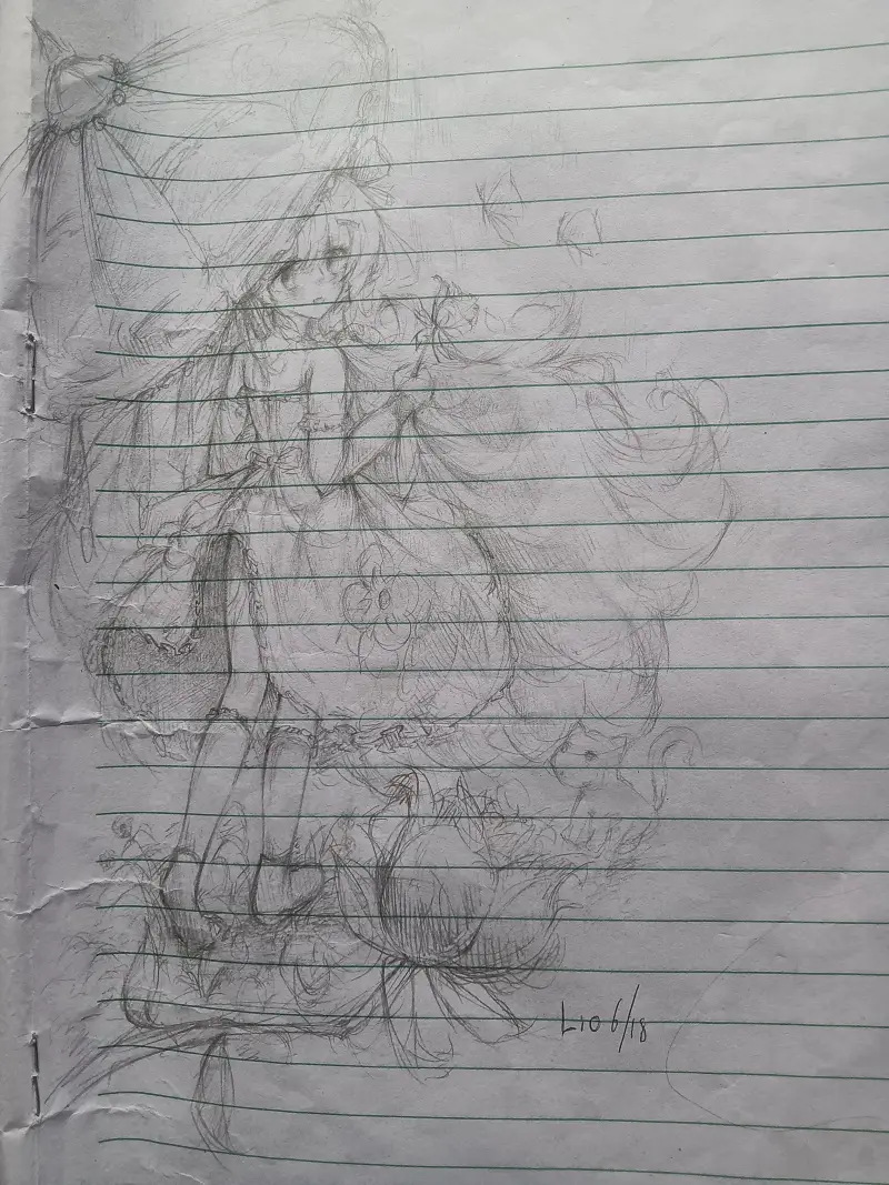 洛天依,绘画,灵感,同人