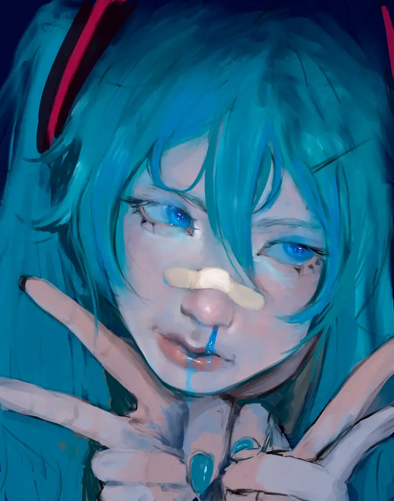 初音,初音未来,初音ミク,MIKU,VOCALOID,vocaloid,虚拟歌姬,虚拟歌手,美图,壁纸,绘画,插画,推特,画师推荐,涩图