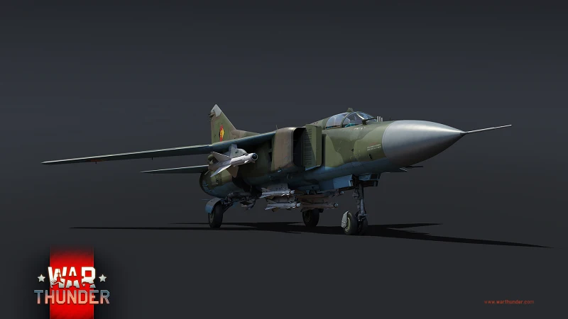 【战争雷霆】Mig-23MF （German）（2021冬季马拉松“冬日总动员”）