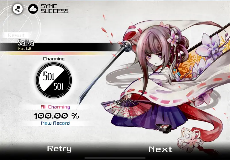 [DEEMO/文化遗产] Saika [Hard 6] All Charming