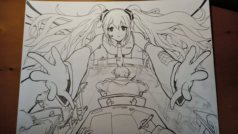 初音未来,Miku,绘画