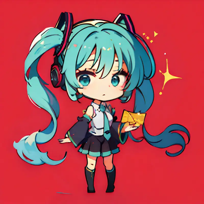 利用chibi art style Lora绘制QQ人