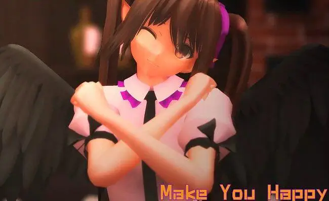 【东方MMD】姬海棠果在酒馆献跳「Make You Happy」