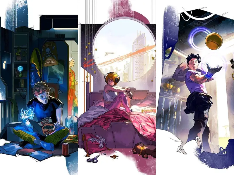 DC,DC漫画,美漫,漫画,动漫,ACG,超级英雄,绘画,超级英雄军团,插画