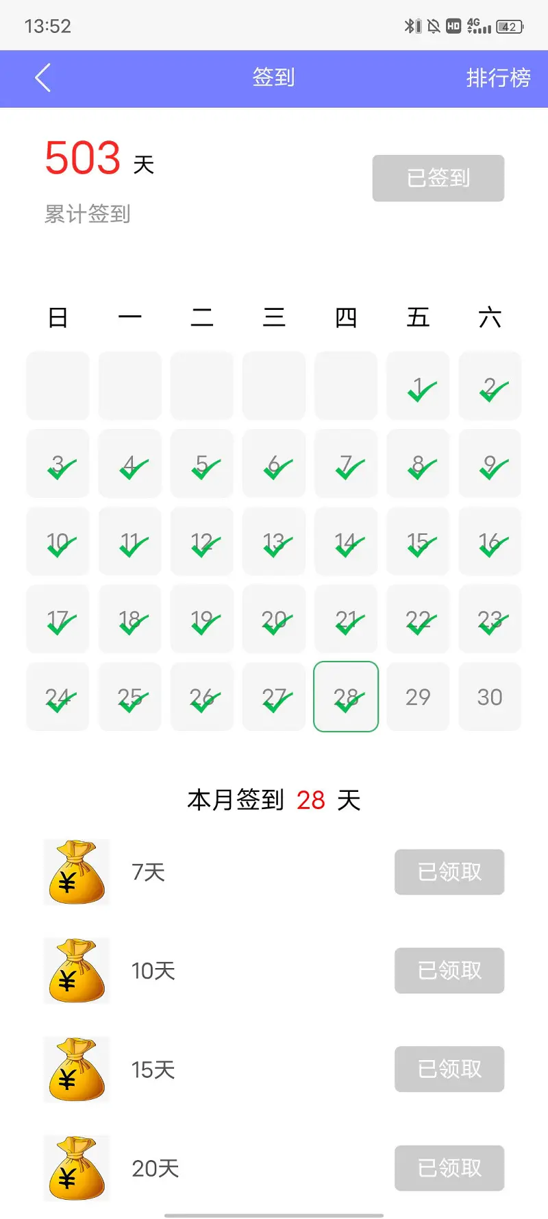 不知不觉喵御宅已经陪伴了我500多天了，签也签到a级了