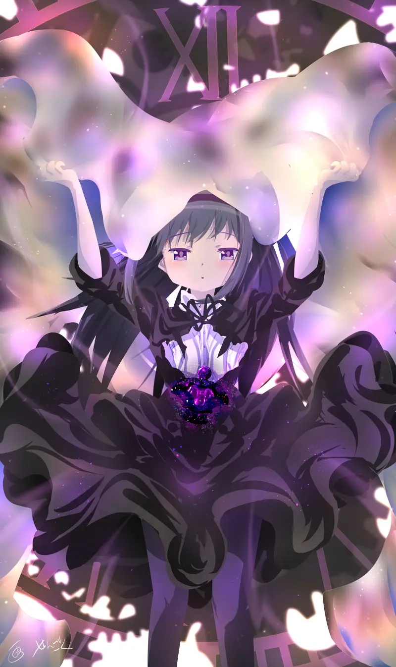 魔法少女小圆,魔法少女,晓美焰,晓美炎,魔圆,动漫壁纸,动漫美图,美图,壁纸,绘画,插画,PIXIV,画师推荐
