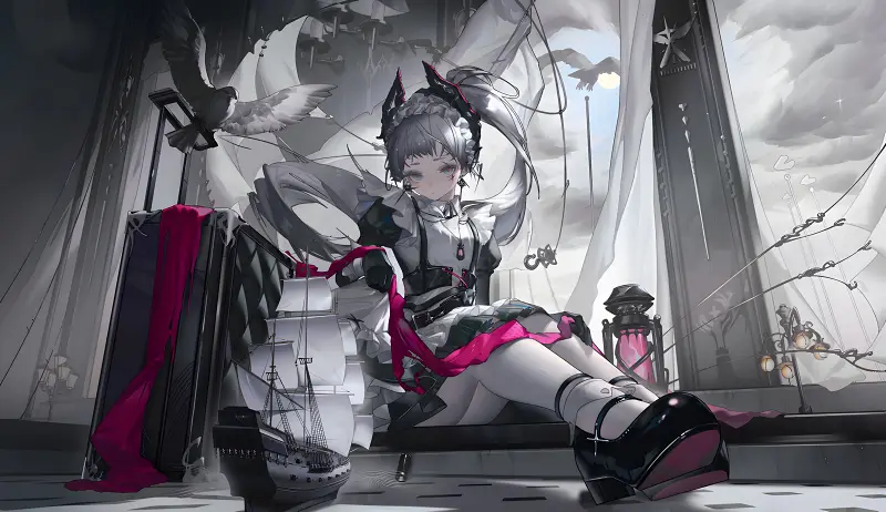 艾丽妮,明日方舟,壁纸