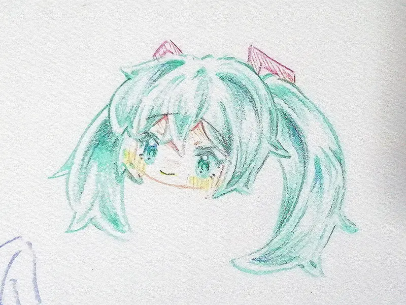 绘画创作,初音未来,MIKU
