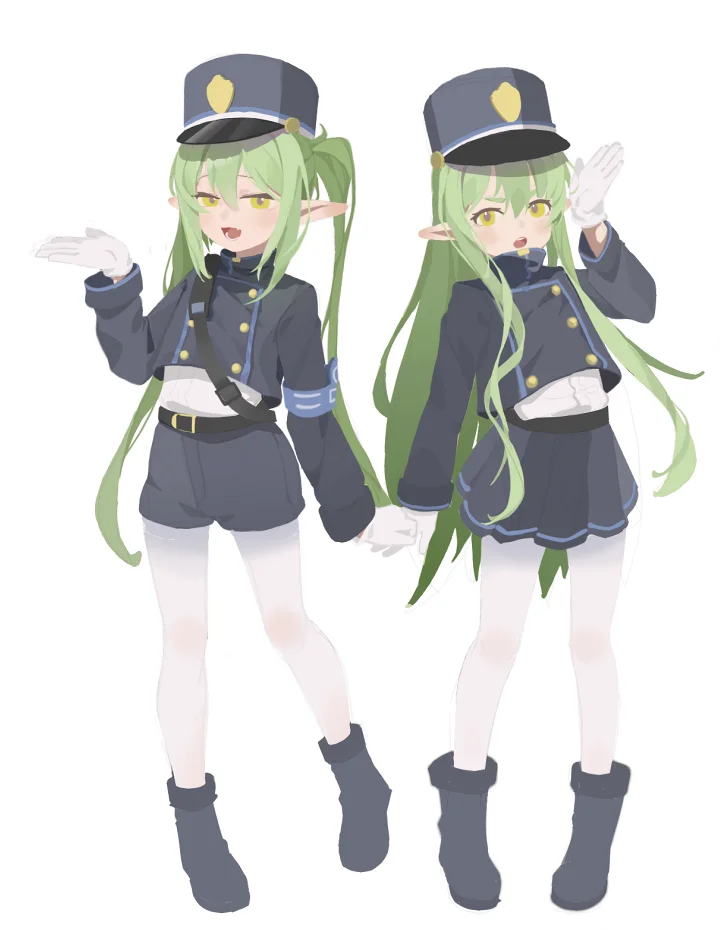 碧蓝档案,板绘,明日方舟
