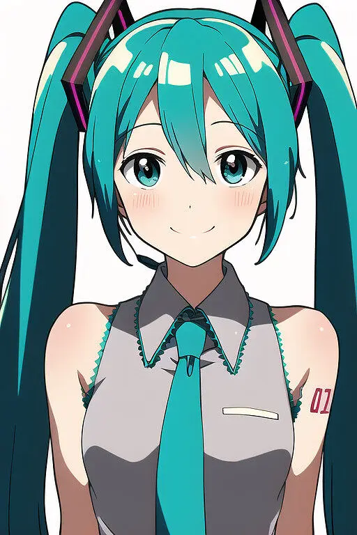 M站美图,初音未来,VOCALOID,NOVELAI