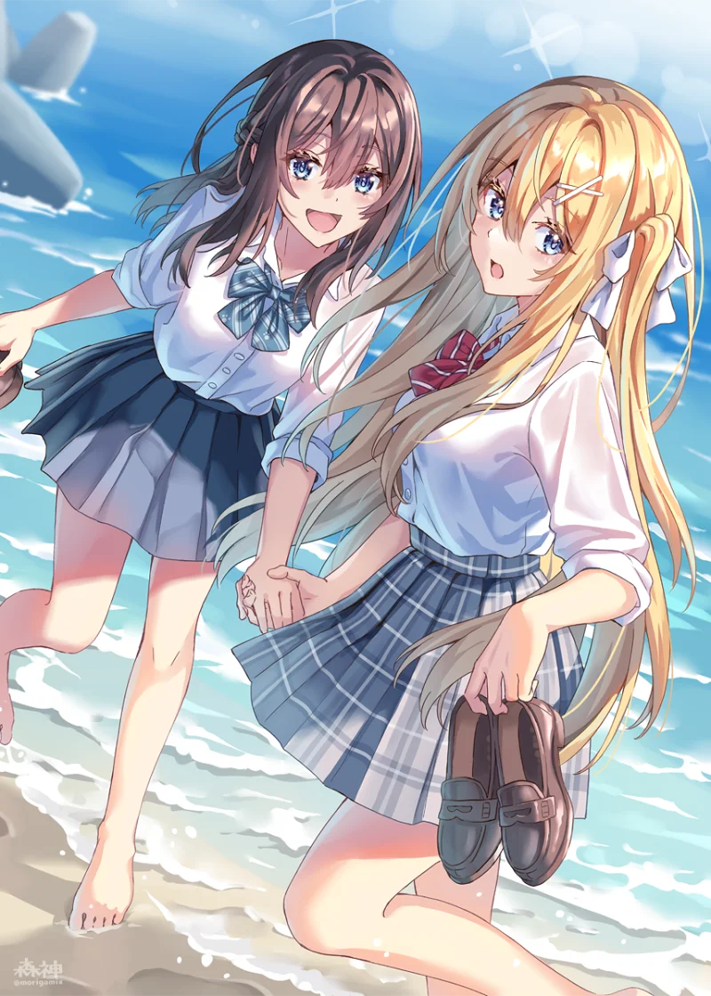 pixiv,二次元,绘画,壁纸,美少女