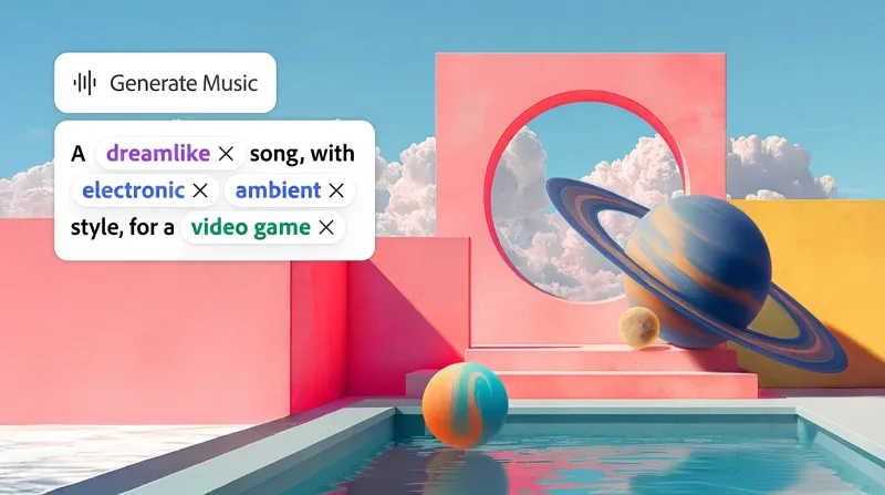 Adobe Firefly 新增三项 AI 音频生成功能 Adobe Firefly 新增三项 AI 音频生成功能