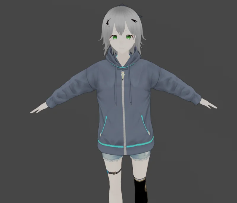 洛天依,MMD