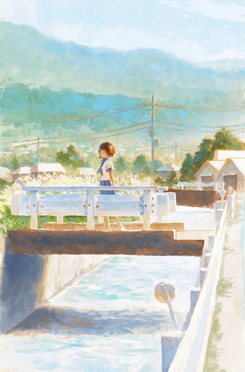 pixiv转载,pixiv画师,风景,壁纸,阳光,温馨,存在感