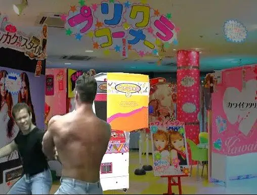 本格的♂プリクラ