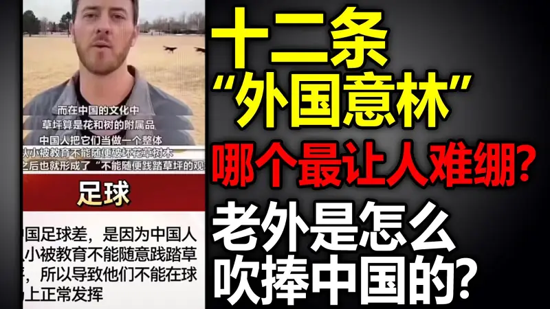 十二条“外国意林”都是怎么吹捧中国的？哪个最让人难绷？