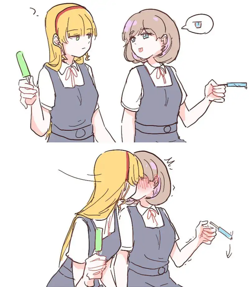 今日份的百合。（昨天是不是没有发）