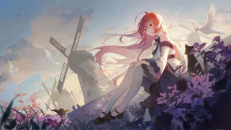 M站美图,无职转生,同人图,艾莉丝