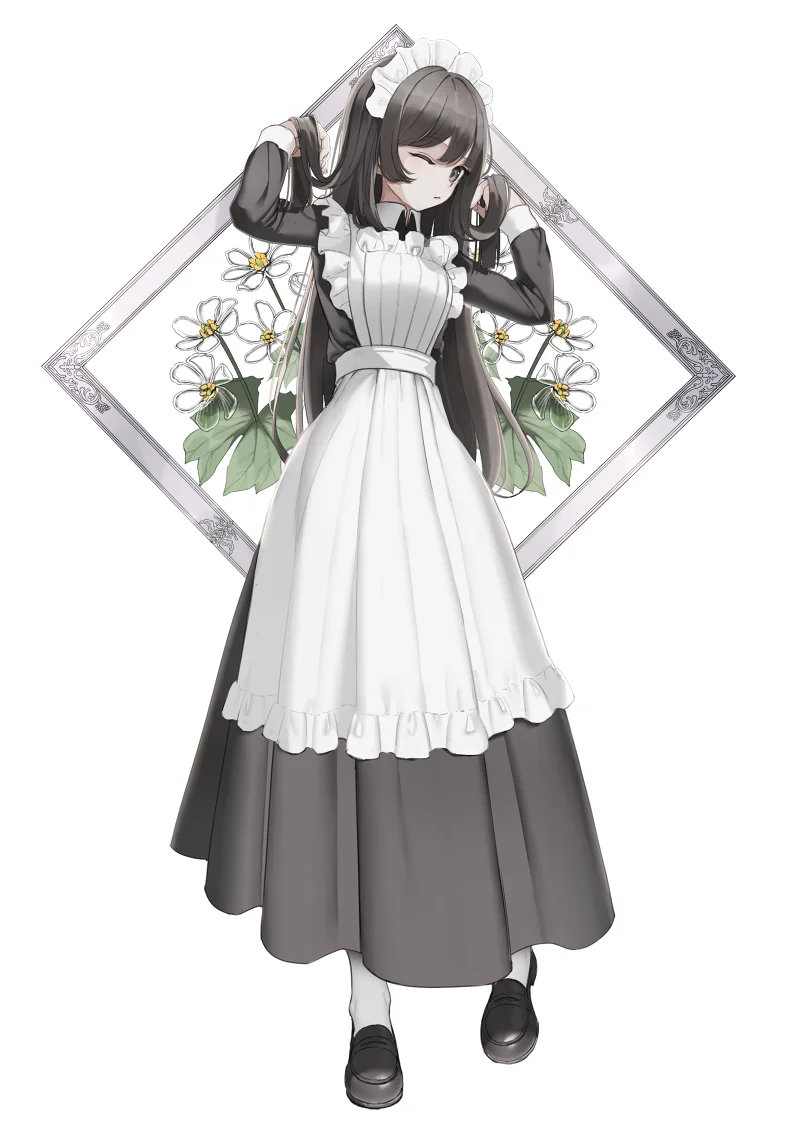 二次元,pixiv,美少女,女仆,绘画,壁纸