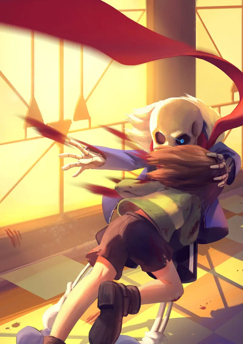 Undertale,firsk,chara,传说之下,FlowerFell,sans,fellsans,衫福,美图