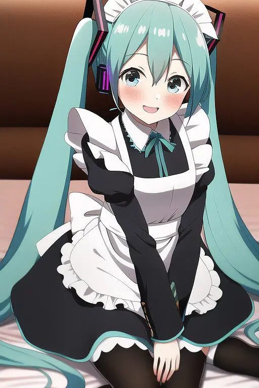 M站美图,初音未来,VOCALOID,NOVELAI