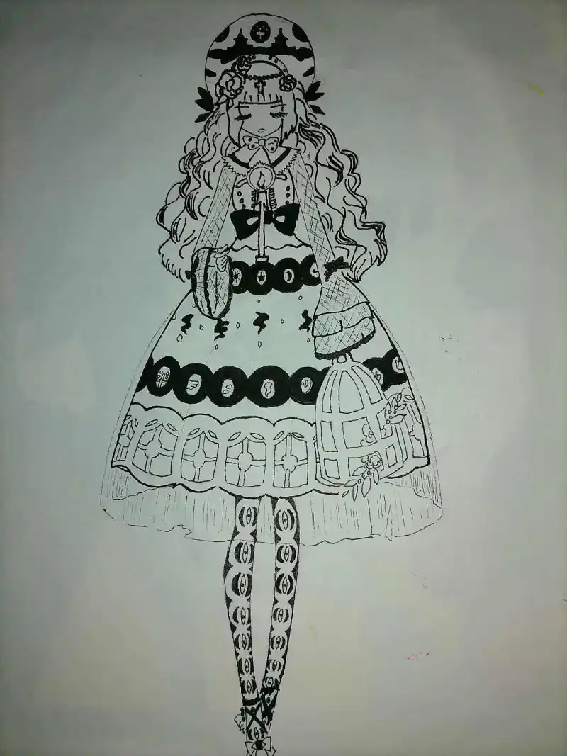 M站美图,绘画